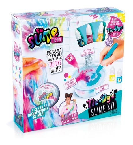Imagen 1 de 4 de Canal Toys - Super Set Tie Dye Slime