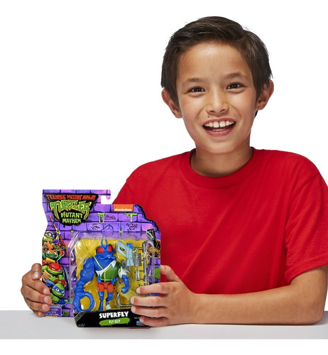 Tortugas Ninja - Superfly Hombre Que Vuela - Articulado