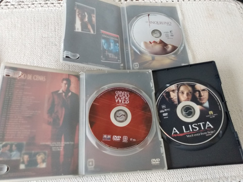 Lote Dvd 5 O Lugar Onde Tudo Termina + Poder Da Traiçao + 3