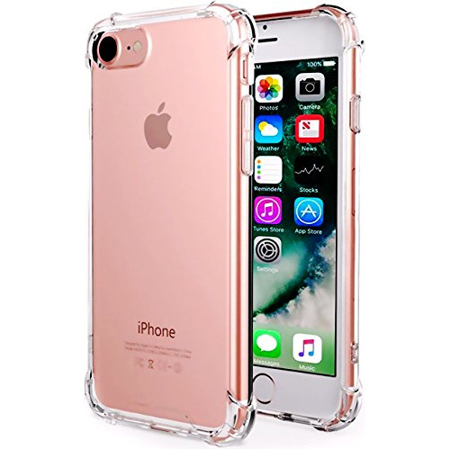 Casehq iPhone 7 Case, iPhone 8 Case,crystal Clear Shock Abso