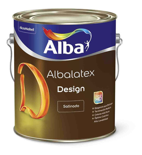 Albalatex Satinado Blanco 20lts Latex Interior - Rex