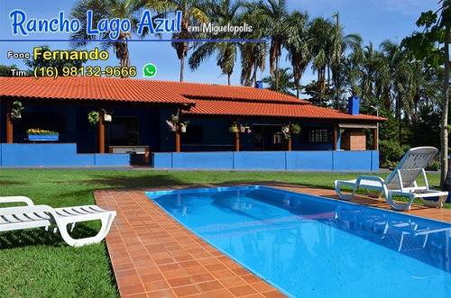 Vendo Linda Chácara (rancho) Às Margens Do Rio Grande Em Mig