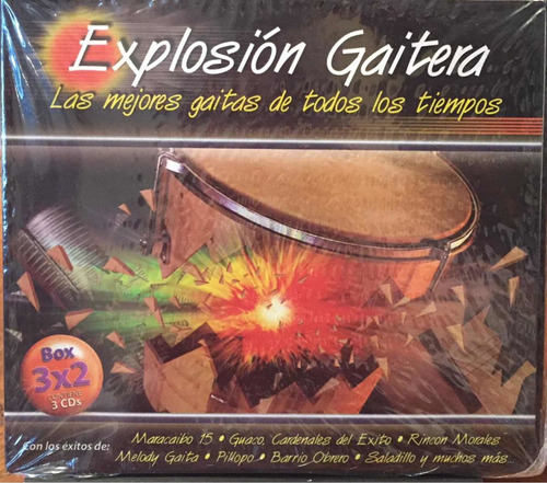 Cd - Variado / Explosión Gaitera. X 3 Compilación (2013)