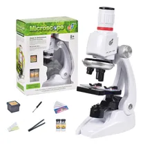 Comprar Microscopio Para Niños 1200x Ópticos Traje Con Muestras
