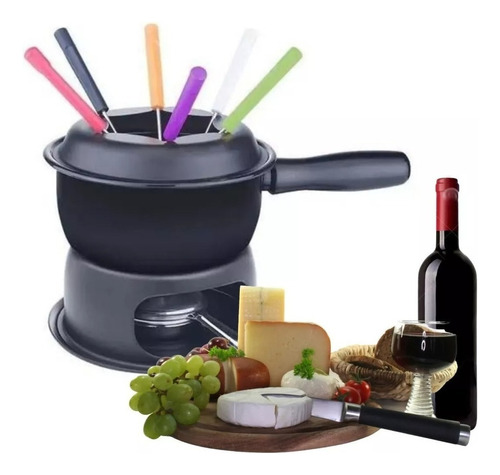 Set De Fondue Brinox 116 Negro