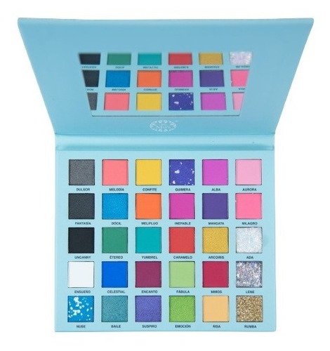 Paleta De Sombras Soñadora Miis Cosmetics