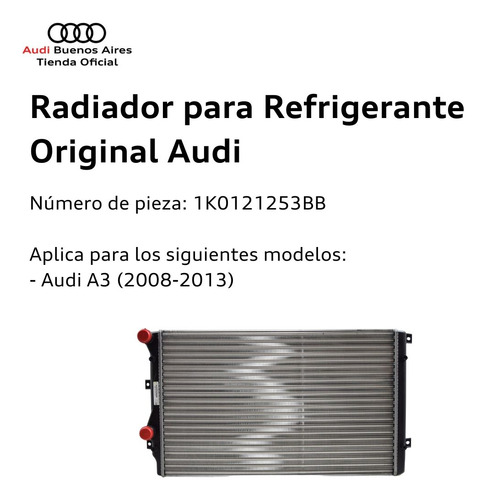 Radiador Volkswagen Tiguan 2018 Al 2021