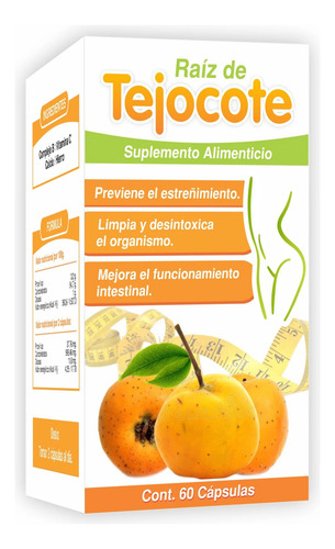 Raiz De Tejocote 60 Cápsulas