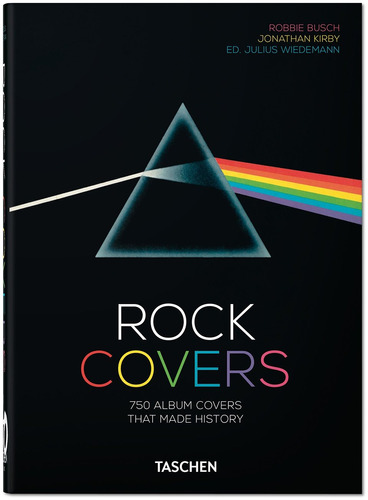 Rock covers - 40th Ed., de Vários autores. Editora Paisagem Distribuidora de Livros Ltda., capa dura em inglés/francés/alemán, 2020