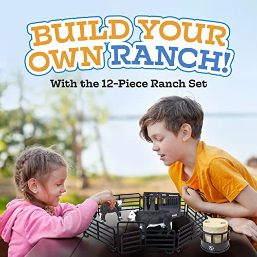 Big Country Toys 12-piece Ranch Set - Farm Animal Wytxr