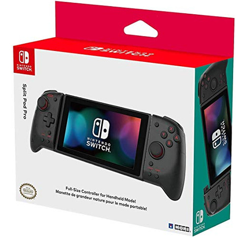 Controlador Ergonomico Hori  Switch Split Pad Pro (negro) Pa