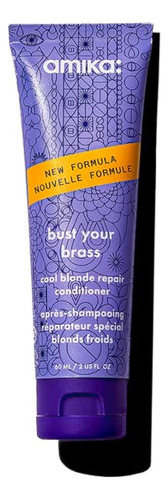 Amika Bust Your Brass Cool Blonde Repair Conditioner, 60ml