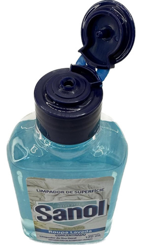 Limpador Concentrado De Superficie Profissional Sanol 120ml Fragrância Roupa Lavada