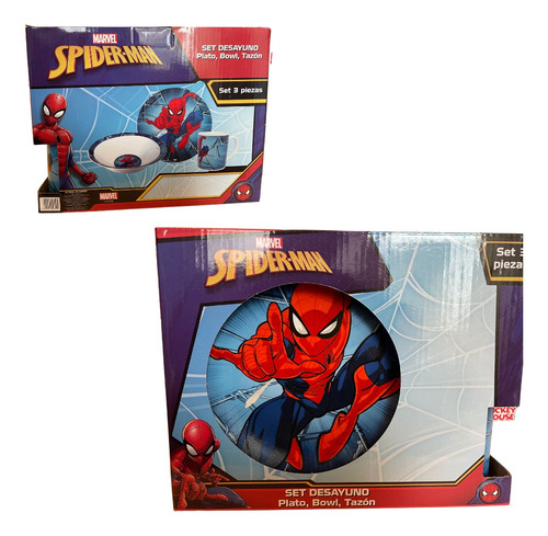 Set Desayuno 3 Piezas Variedad Disney Marvel