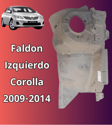 Faldon Toyota Corolla 2009 2010 2011 2012 2013 2014 Original