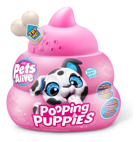 Pets Alive Pooping Puppies - Perritos Peluche Interactivos