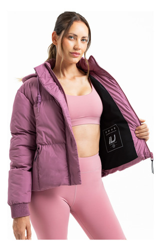 Campera Puffer Harmony Con Capucha Para Mujer Iu