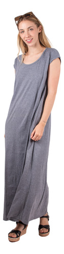 Maxi Vestidos Mujer Verano De Algodon Talle Grande Liviano