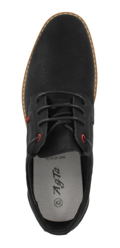 Imagen 2 de 4 de Zapato Agta Negro Mod X0010
