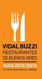 Restaurantes De Buenos Aires Guia 2012/2013 - Vidal Buzzi (