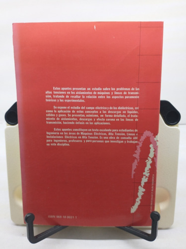 Técnica De Las Altas Tensiones. Vol. 1. 2a. Edc.