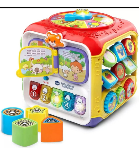 Cubo Didáctico Para Bebe Vtech Juguete
