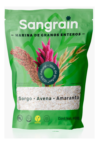 Harina Libre De Gluten Sangrain / Superfood / 908 G