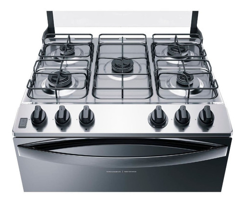 Fogão Brastemp 5 Bocas Cor Inox Bfs5ncr
