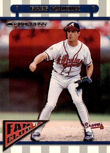 Mlb Greg Maddux - Donruss Fan Club 1997 # 161