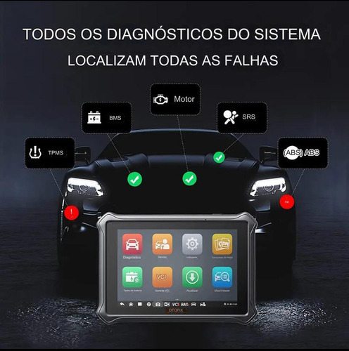 Scanner Autel Otofix D1 Lite Automotivo Diagóstico Completo