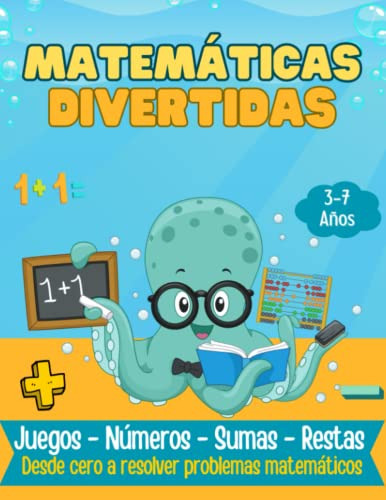 Libro : Matematicas Divertidas Aprende A Trazar, Repasar,. 