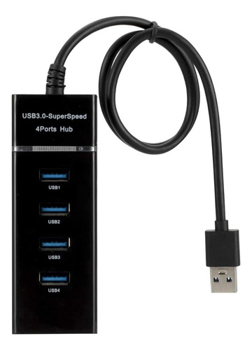 Divisor Multi-hub Usb 3.0 De 4 Puertos De Alta Velocidad