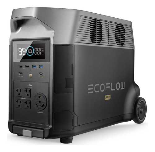Estación De Energía Portátil Delta Pro 3600 Wh, 5 Salidas Ca