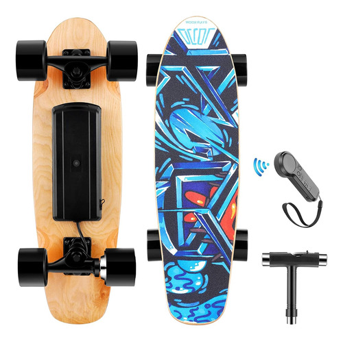 Electric Skateboard With Wireless Remote Control, 350w, Max 