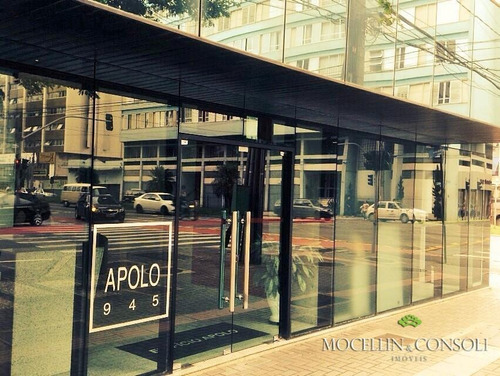 Imagem 2 de 10 de Sala Para Alugar, 53 M² Por R$ 1.320,00/mês - Centro - Curitiba/pr - Sa0036