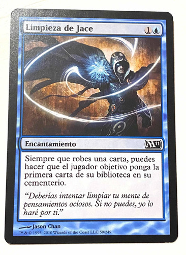 Cartas Magic Limpieza De Jace Encantamiento Mtg Nps