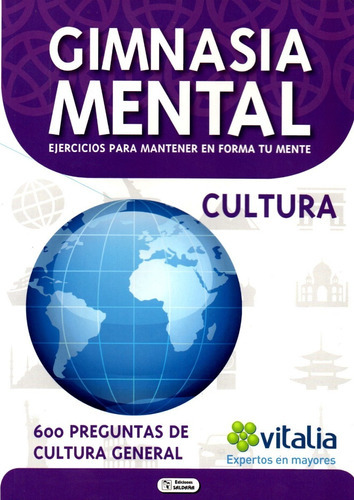 Gimnasia Mental Cultura, De Vitalia. Editorial Ediciones Saldaña En Español