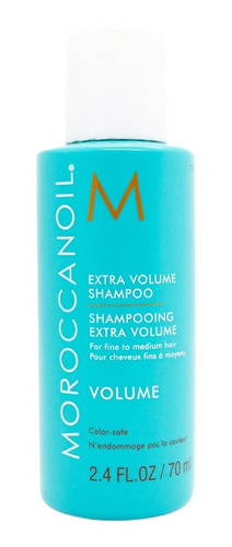 Moroccanoil Volume Shampoo Extra Volumen Pelo Fino Travel 3c