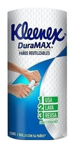Toalla Papel Kleenex Duramax Tipo Trapo Reutilizable 12 Pzas