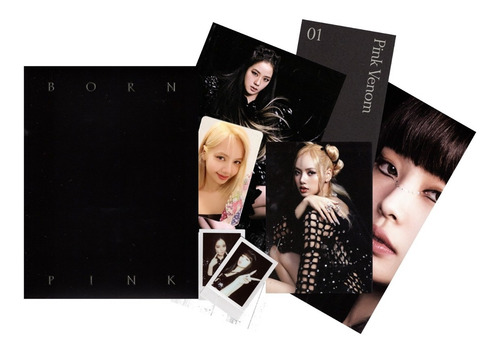 Blackpink Born Pink Kpop Delux Original Package Photobook Cd