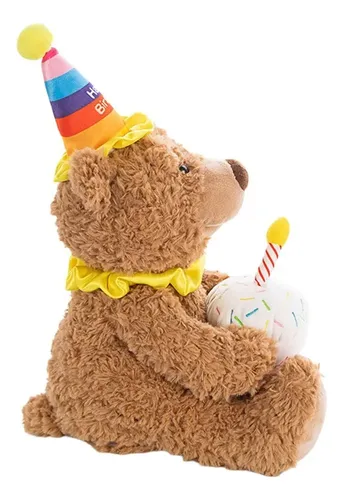 Oso de Peluche, 30CM Oso de Peluche Interactivo para Vestir, Oso de Peluche Juguete, Oso de Peluche Compañero Feliz Cumpleaños, Teddy Bear Plush, para Adultos y Niños Cumpleaños Navidad Regalos