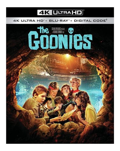 Blu Ray 4k The Goonies Original 