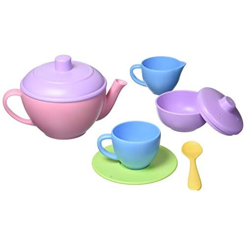 Juego De Té, Rosa Cb - Juego De Simulación De 17 Piez...