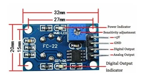 Sensor De Gas Mq8 Hidrógeno.