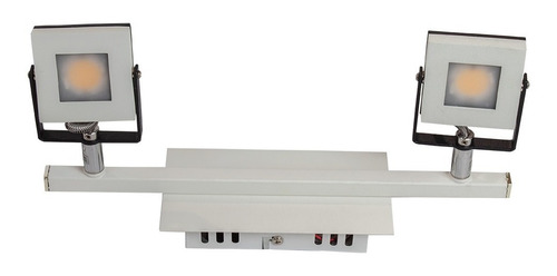 Arbotante Led Blanco | 2x3w | 2700k | 127v Ledmx-10062