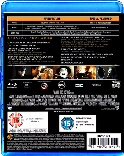 Batman (1989) Blu-ray