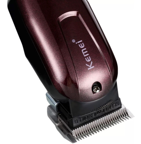Maquina De Corte Cabelo Kemei 2600 Bivolt Sem Fio Profi + Nf