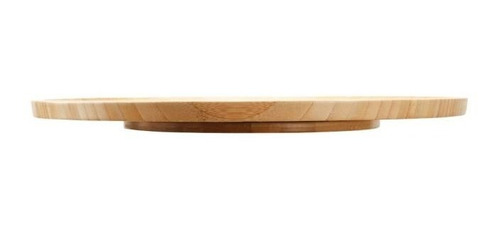 Charola Giratoria Lazy Susan De Bamboo Bambu Mesa 44.5cm