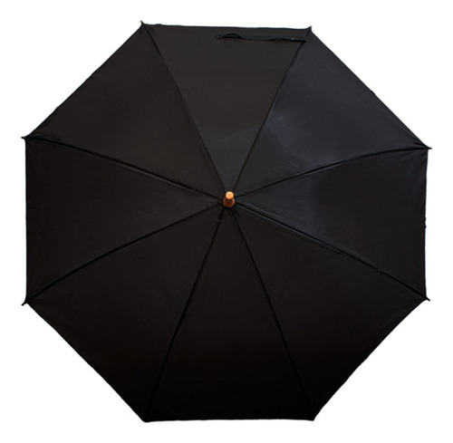Paraguas Sombrilla Automático Tipo Bastón Negro Económico