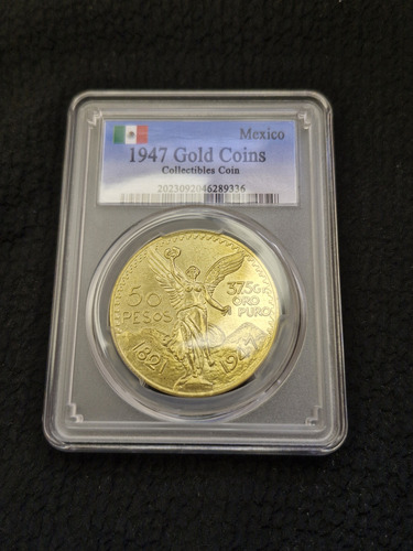 Medalla Conmemorativa Dorada Centenario México 1947 / 1921